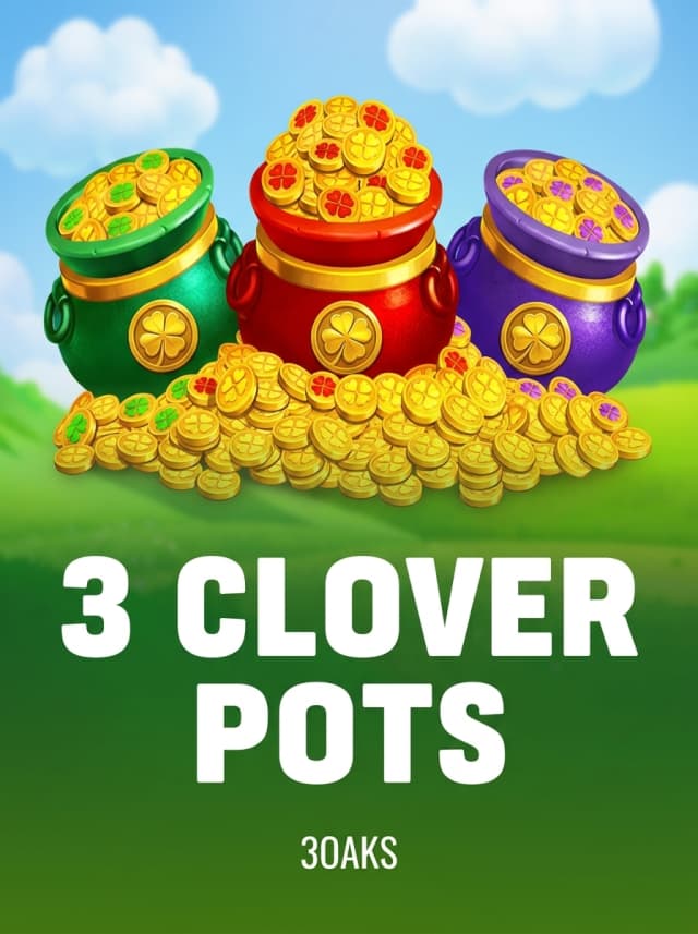 3 Clover Pots