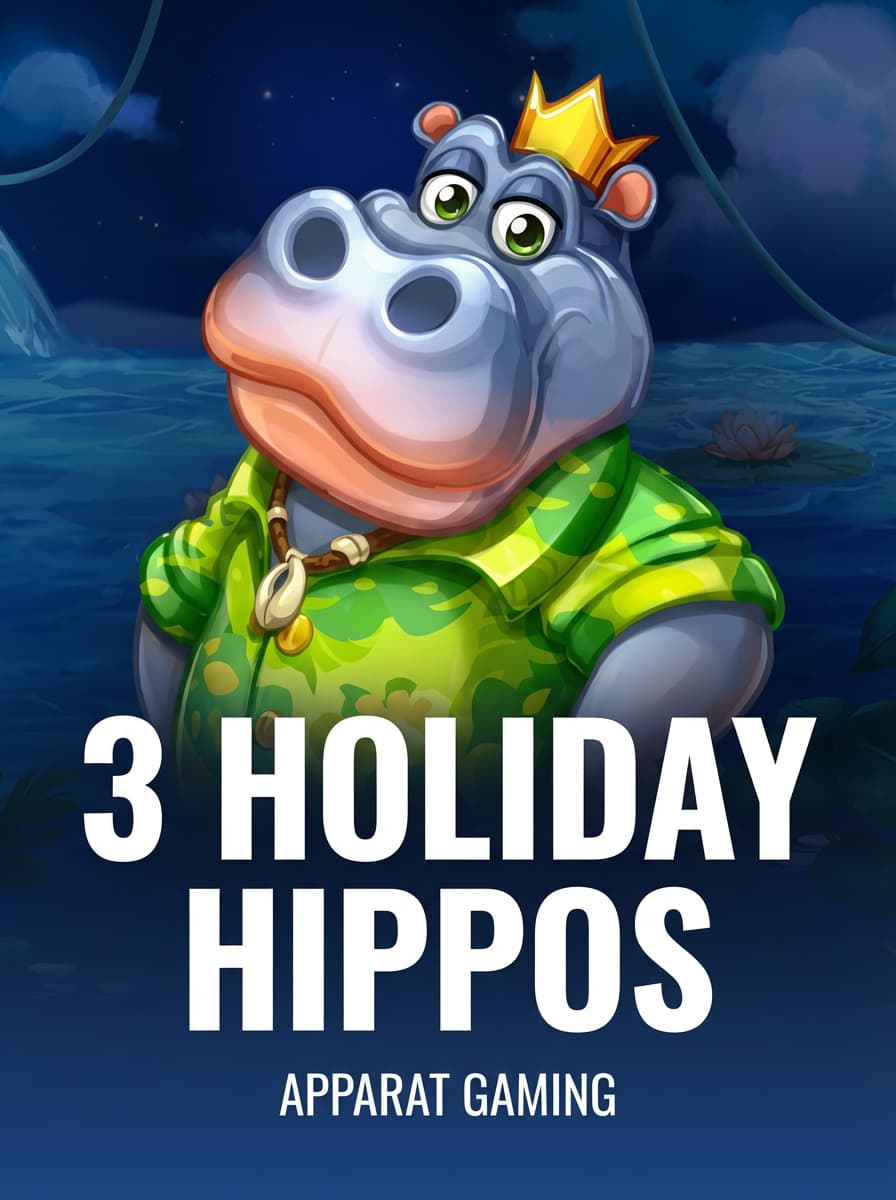 3 Holiday Hippos by Apparat Gaming - Play at Acebet.cc