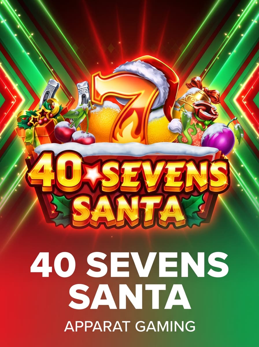 40 Sevens Santa by Apparat Gaming - Play at Acebet.cc