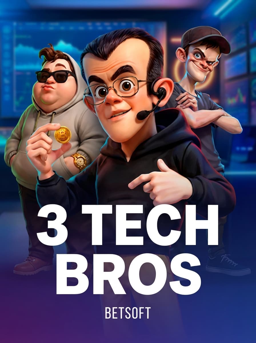 3 Tech Bros by Betsoft - Play at Acebet.cc