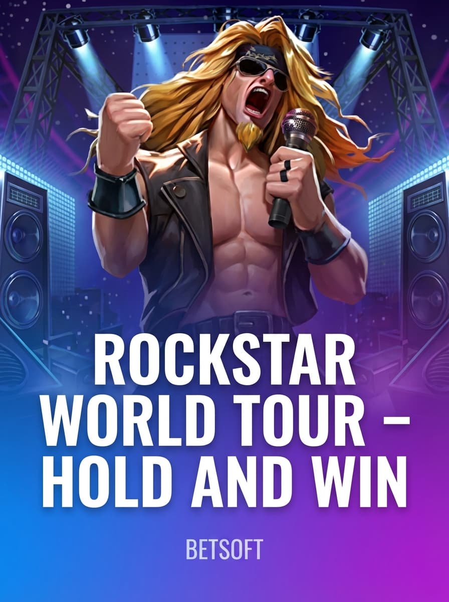 Rockstar World Tour – HOLD and WIN by Betsoft - Play at Acebet.cc