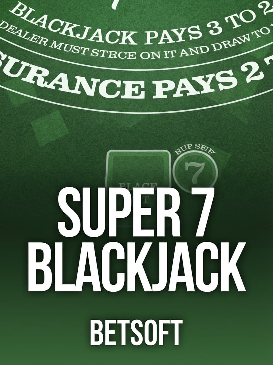 Super 7 Blackjack by Betsoft - Play at Acebet.cc