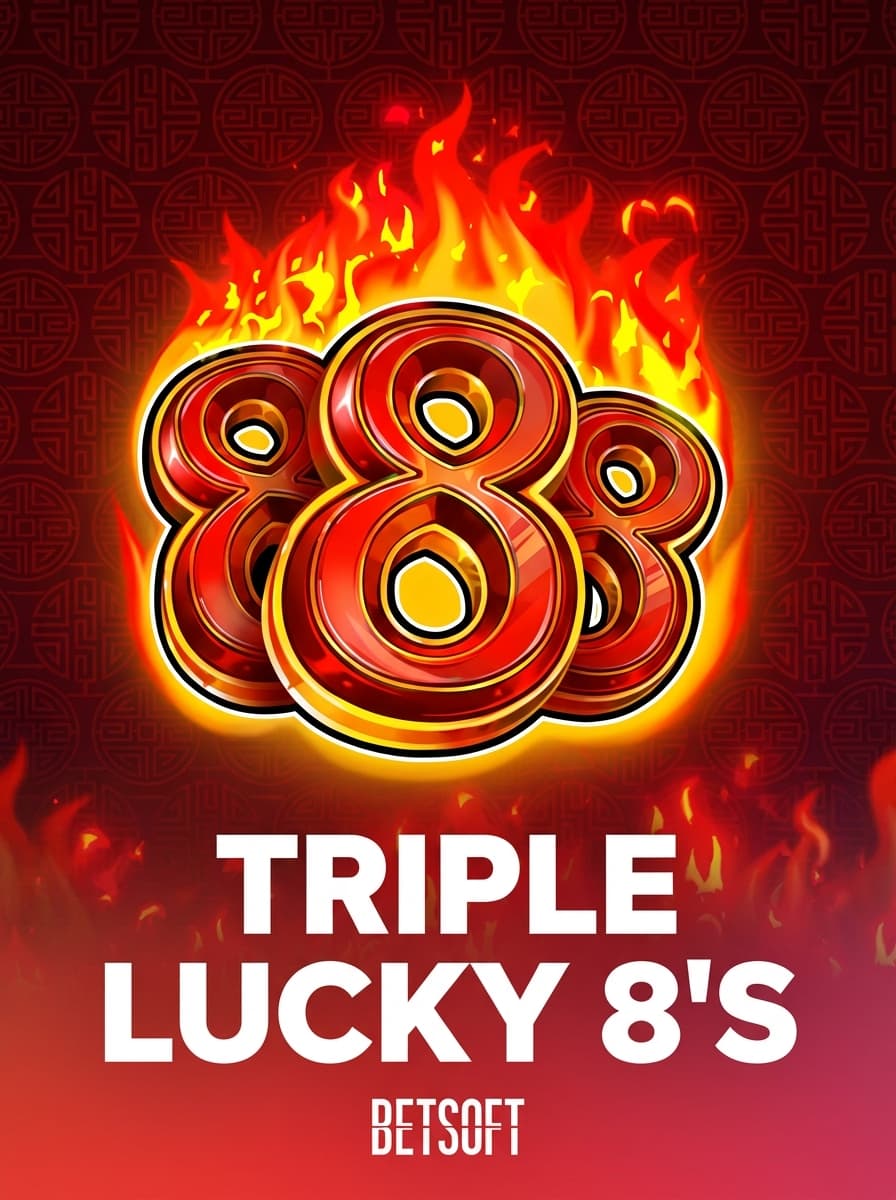 Triple Lucky 8's by Betsoft - Play at Acebet.cc