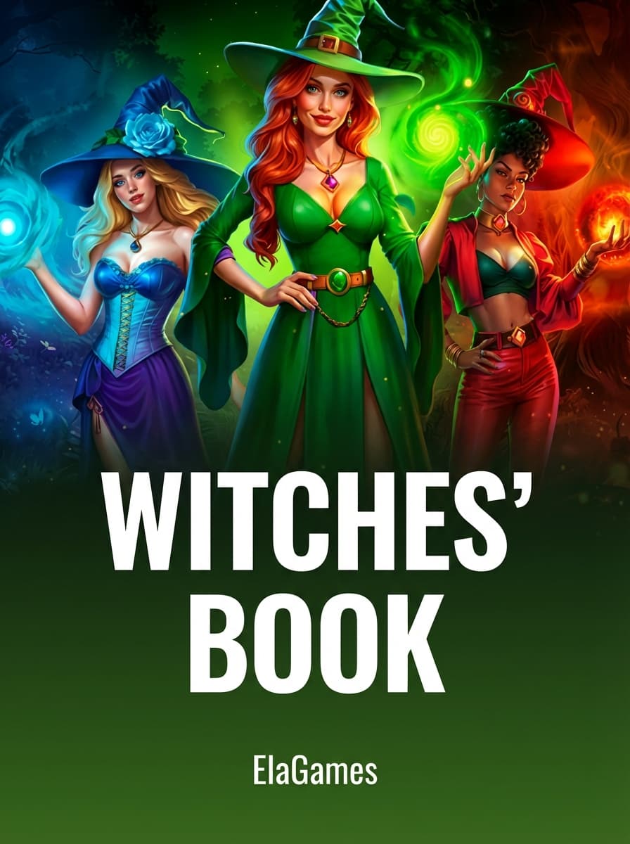 Witches' Book by ElaGames - Play at Acebet.cc