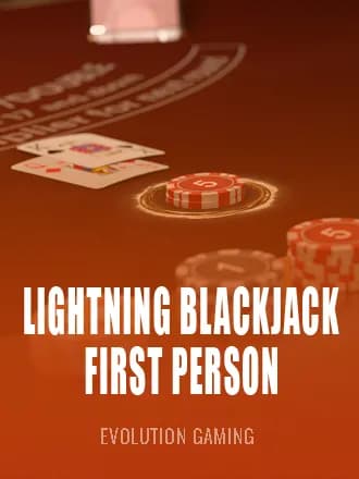 First Person Lightning Blackjack by Evolution Gaming - Play at Acebet.cc
