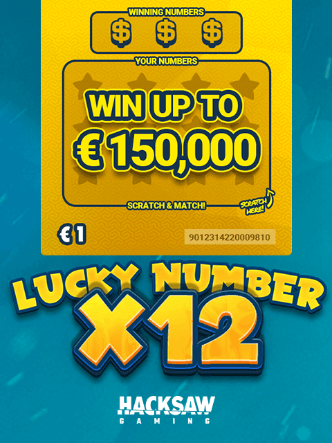 Lucky Numbers x12 by Hacksaw Gaming - Play at Acebet.cc