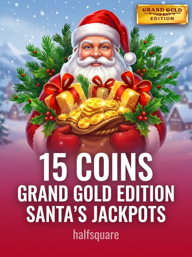 15 Coins Grand Gold Edition Santas Jackpots