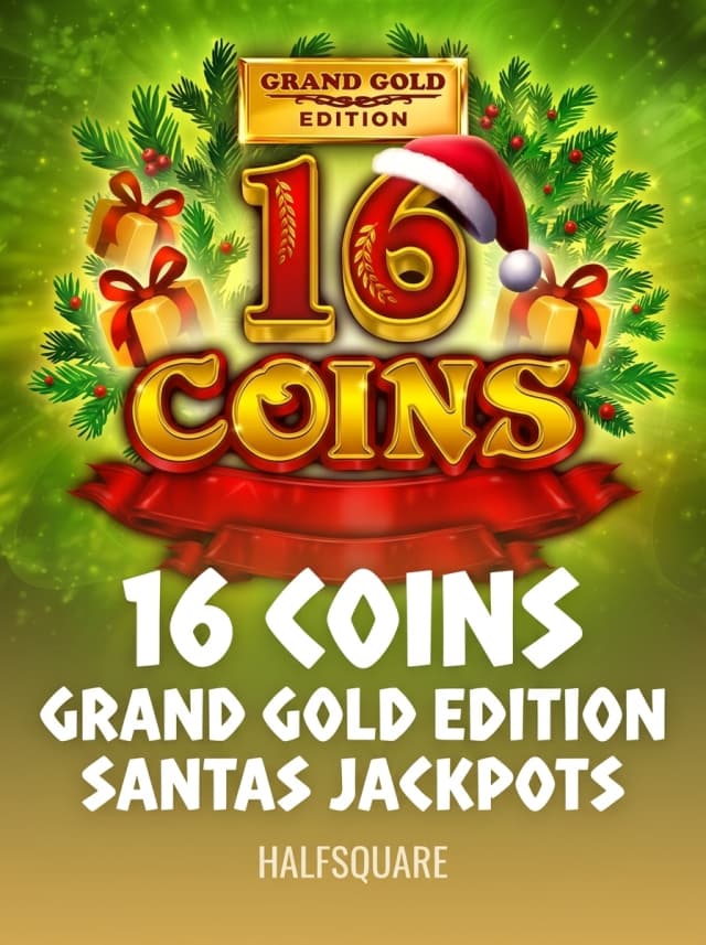 16 Coins Grand Gold Edition Santas Jackpots