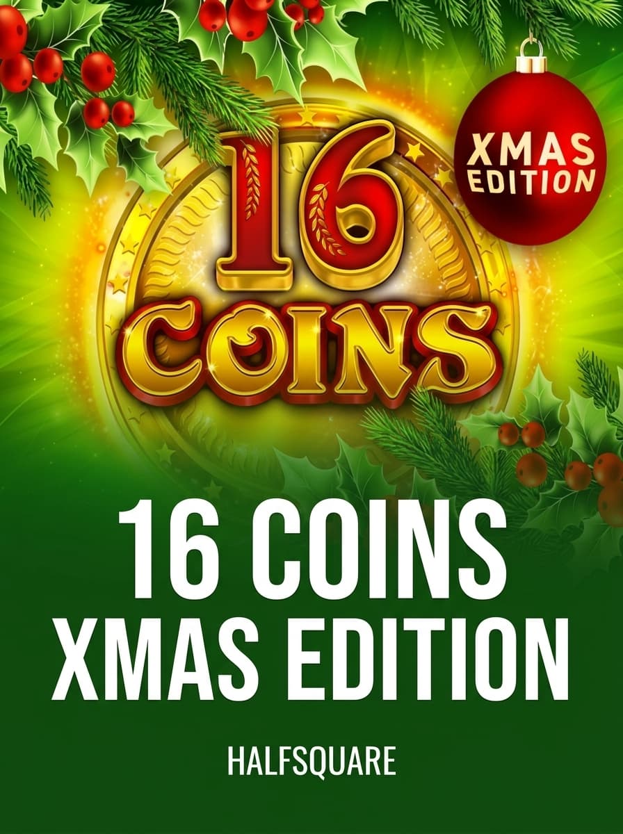 16 Coins Xmas Edition by HalfSquare - Play at Acebet.cc