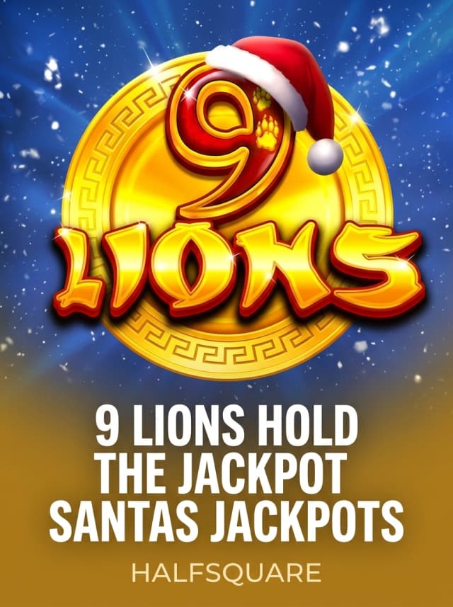 9 Lions Hold the Jackpot Santas Jackpots