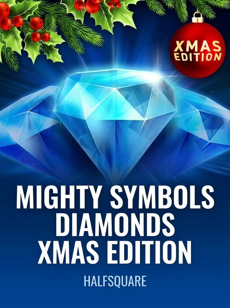 Mighty Symbols Diamonds Xmas Edition by HalfSquare - Play at Acebet.cc