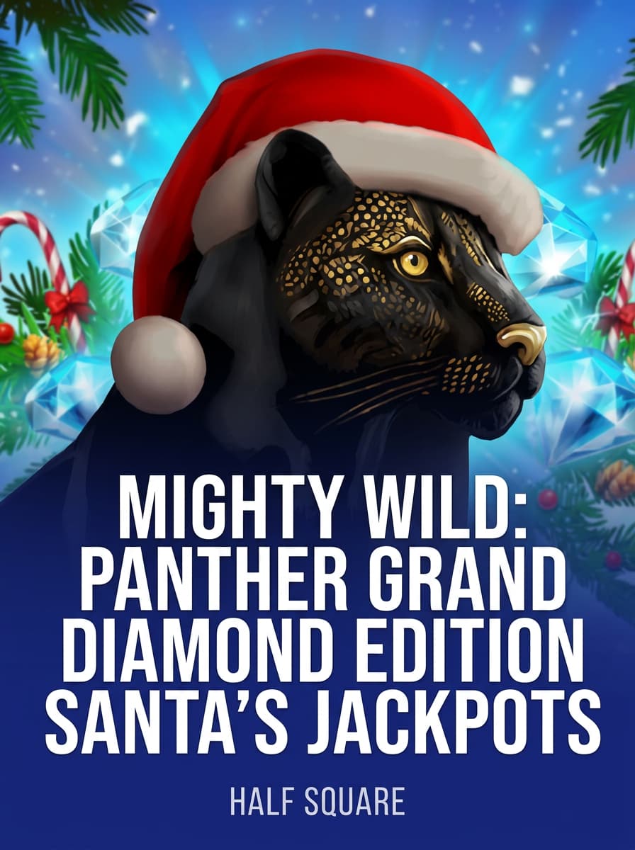 Mighty Wild: Panther Grand Diamond Edition Santas Jackpots by HalfSquare - Play at Acebet.cc