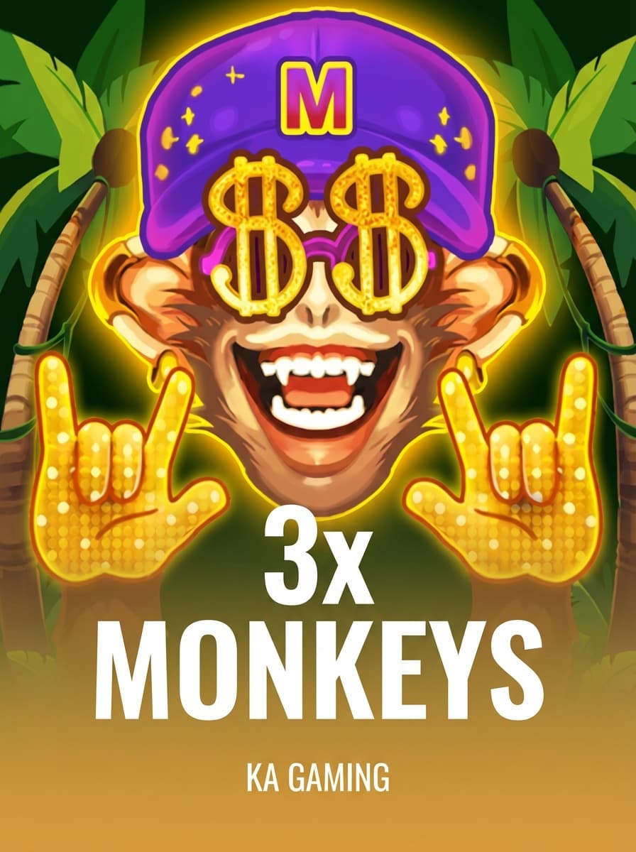 3x Monkeys by KA Gaming - Play at Acebet.cc