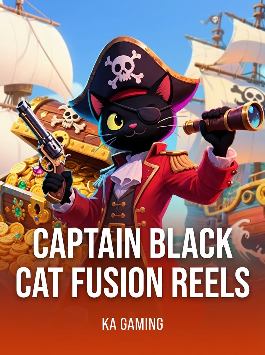 Captain Black Cat Fusion Reels by KA Gaming - Play at Acebet.cc
