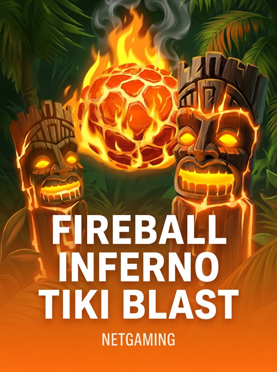 Fireball Inferno Tiki Blast by NetGaming - Play at Acebet.cc