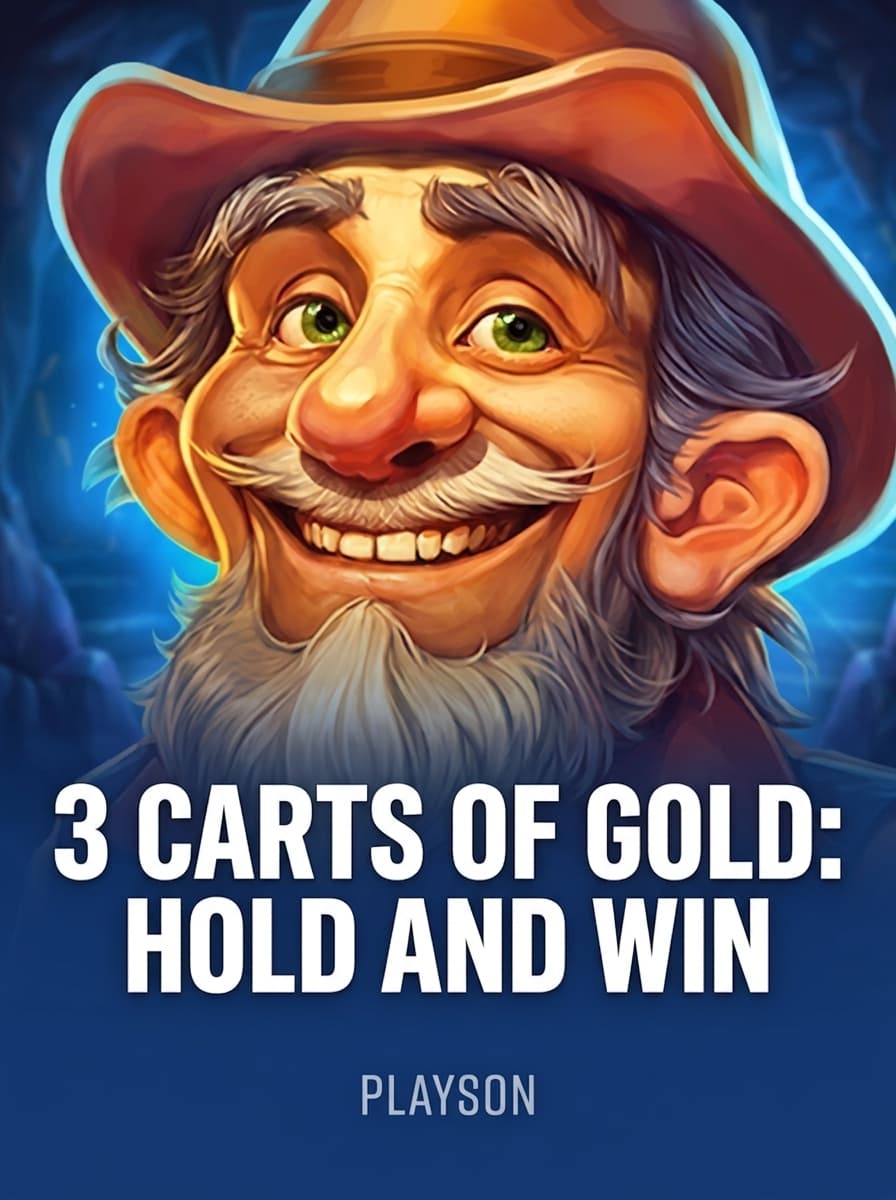 3 Carts of Gold: Hold and Win by Playson - Play at Acebet.cc