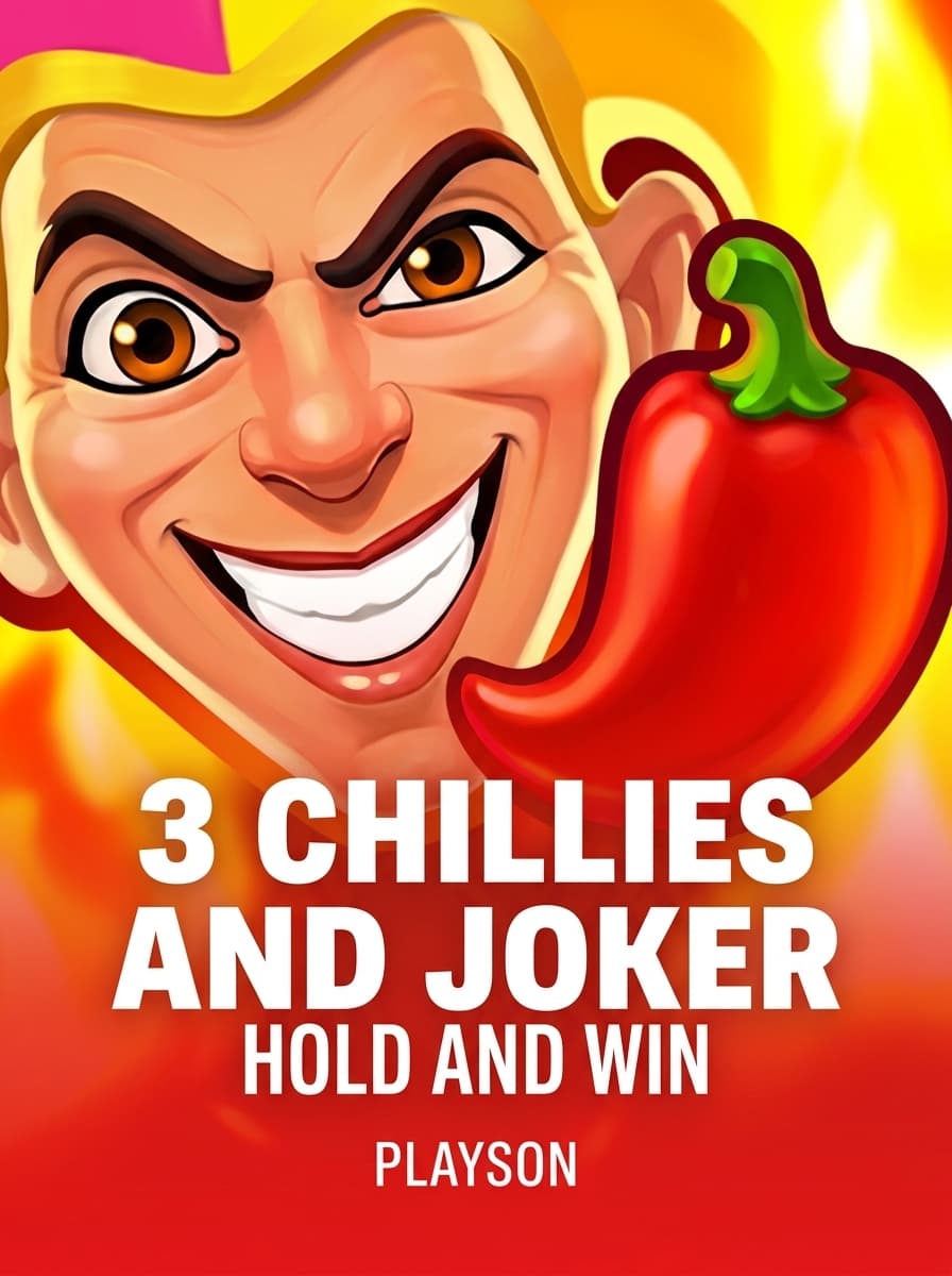 3 Chillies and Joker: Hold and Win by Playson - Play at Acebet.cc