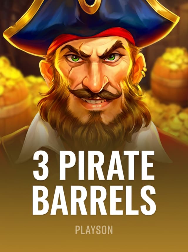 3 Pirate Barrels