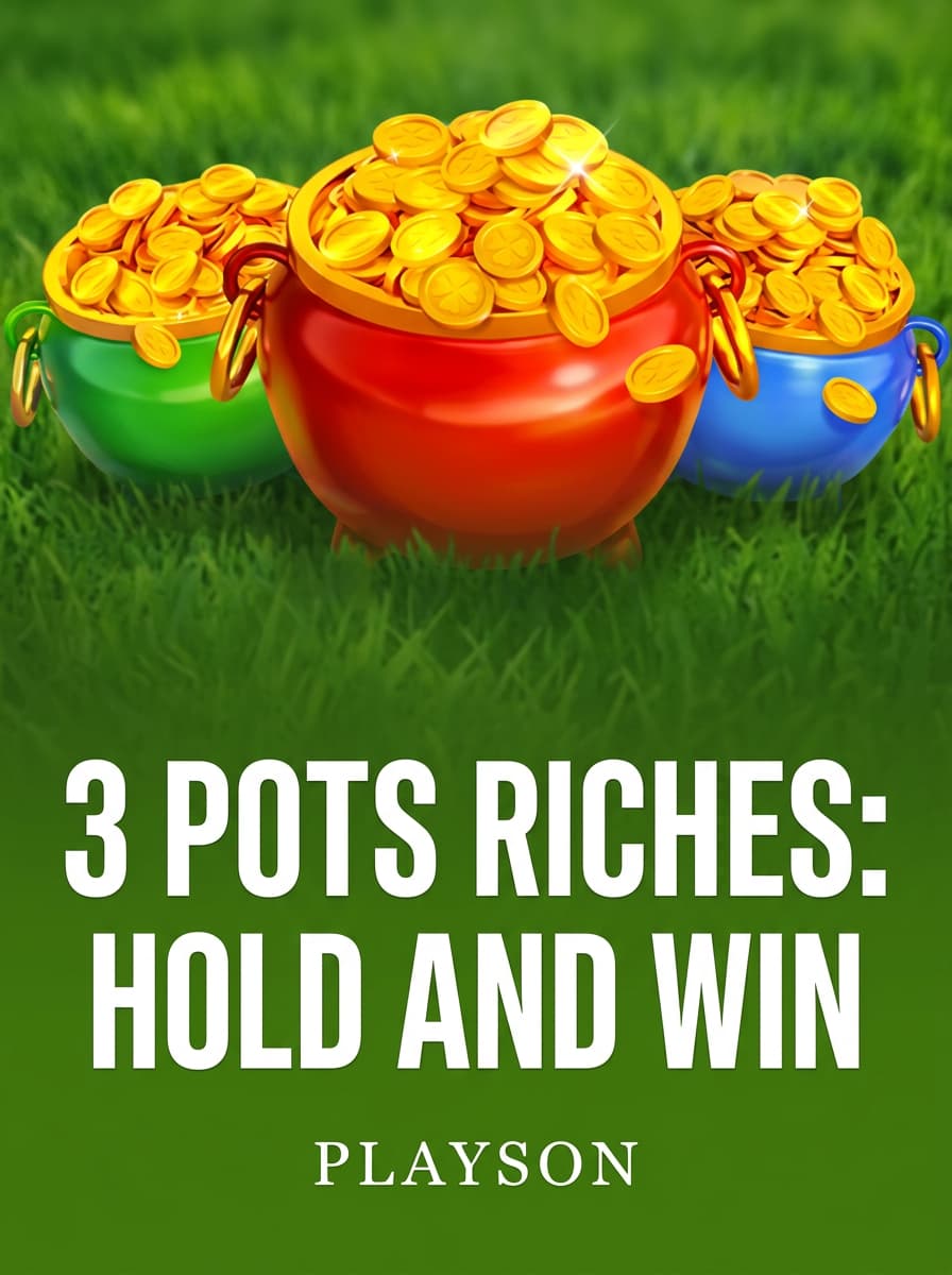 3 Pots Riches: Hold and Win by Playson - Play at Acebet.cc
