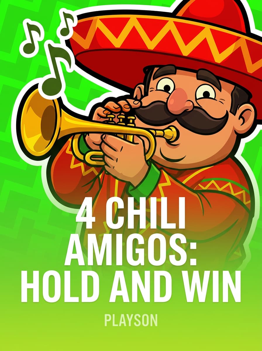 4 Chili Amigos: Hold and Win by Playson - Play at Acebet.cc