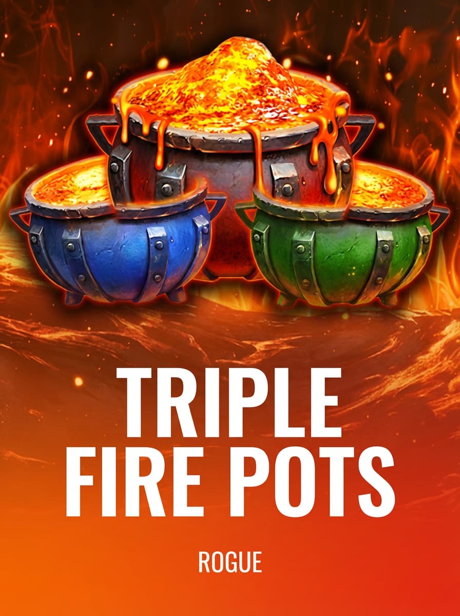 Triple Fire Pots by Rogue - Play at Acebet.cc