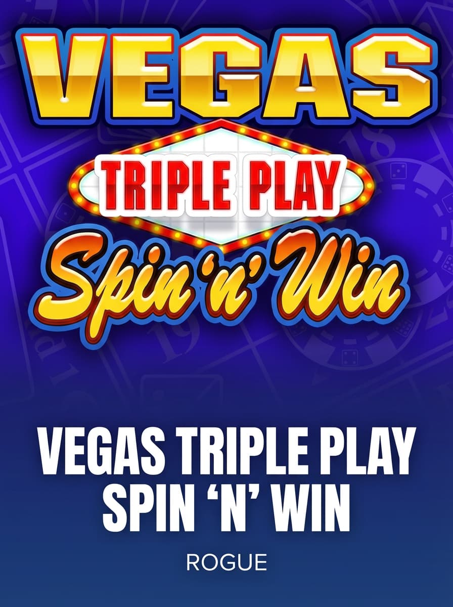 Vegas Triple Play Spin 'n' Win by Rogue - Play at Acebet.cc