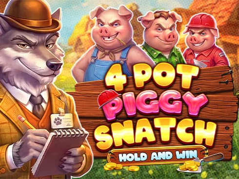 4 Pot Piggy Snatch Hold and Win